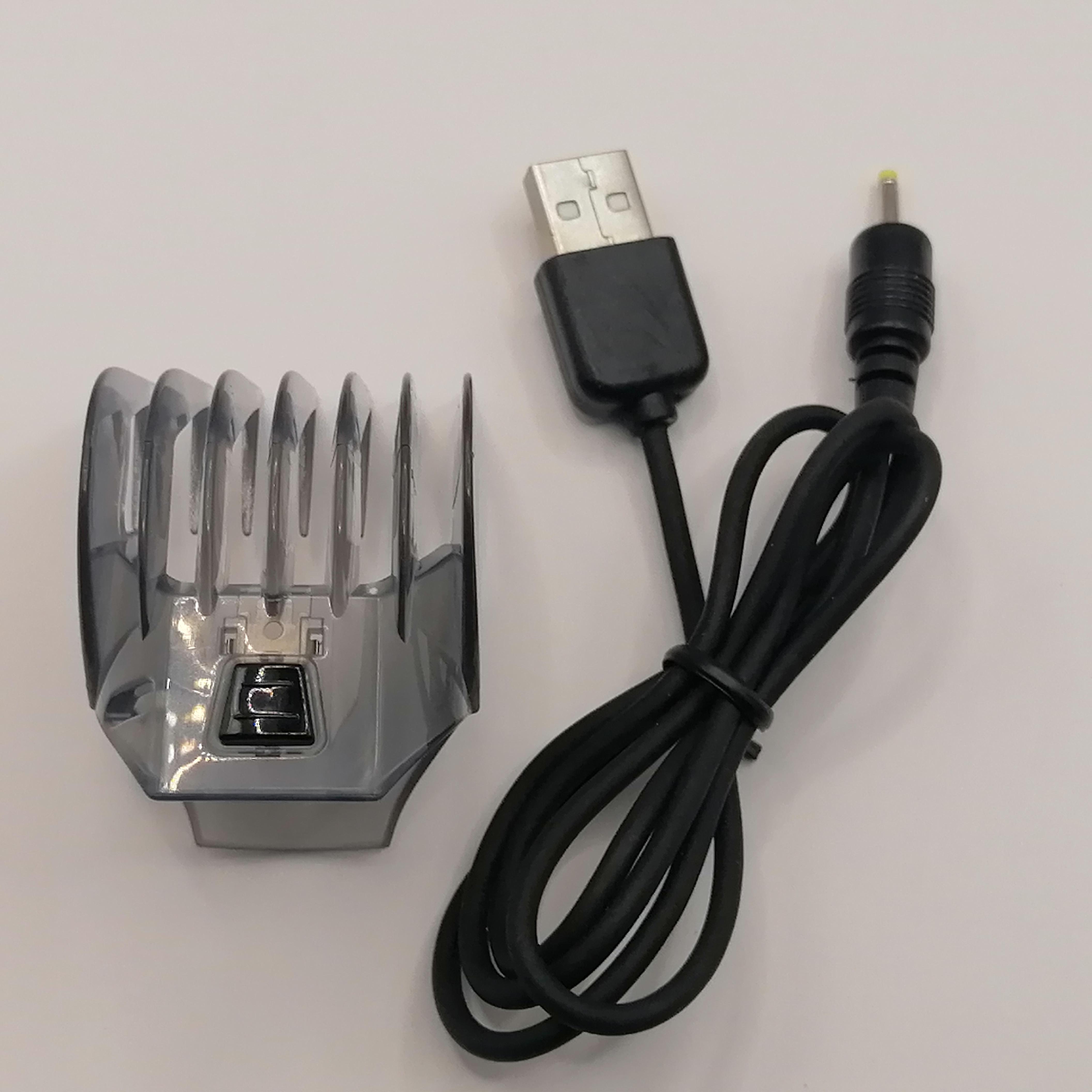 

Большая расческа для стрижки волос + USB-кабель для зарядки для бритвы Philips G370 G380 G390