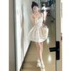 Floral Suspender Dress Women's Summer Temperament Princess Tutu Skirt Waist Small Skirt