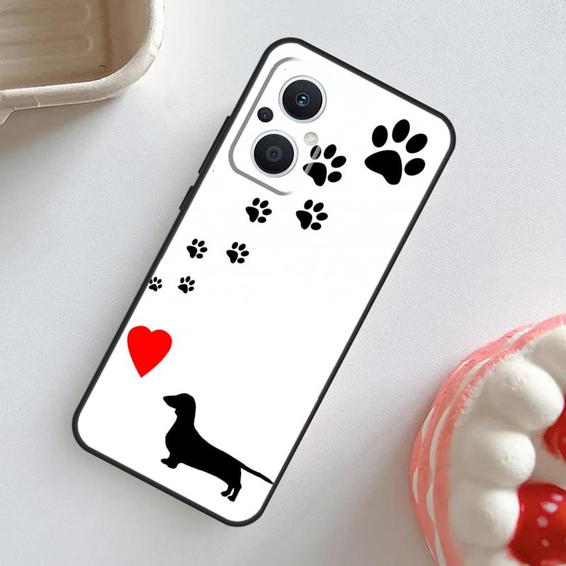 

Sausage Dog Dachshund Quotes Case For OPPO Reno 11 10 Pro 11F 8T 4Z 5Z 5 6 8 7 Lite OPPO Find X5 X6 Pro X2 X3 Lite Cover OPPO Find X5 Lite