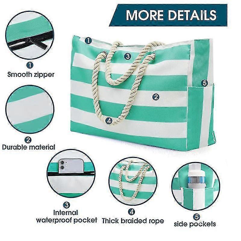 Wasserdicht Strandtasche Gro Mit Reiverschluss