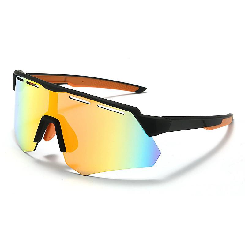 

Fashionable Cycling Sunglasses Men Women Uv400 Protection For Outdoor Riding And Running BlackRed