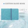 POTENTATE Blau Aquarell Journal Zeichenbuch Hand Notizbuch Skizzenblock 100% Baumwolle 300 g/m² Kaltgepresst für Kunstbedarf