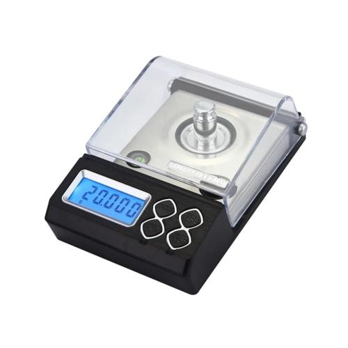 Digital Scale, 0.001g Digital Counting Carat Scale, 20g, 30g, 50g, 0.001g Precision Portable Electronic Jewelry Scale, Gold Germ Pharmaceutical Balanc