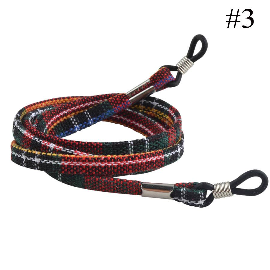 

New Design Retro cotton sunglasses eyewear cord Anti Slip Strap Neck string cord