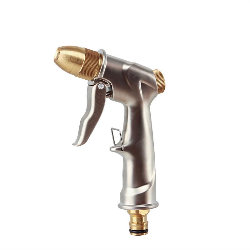 High-Pressure Portable Car & Garden Watering Spray Gun with All-Copper Head
