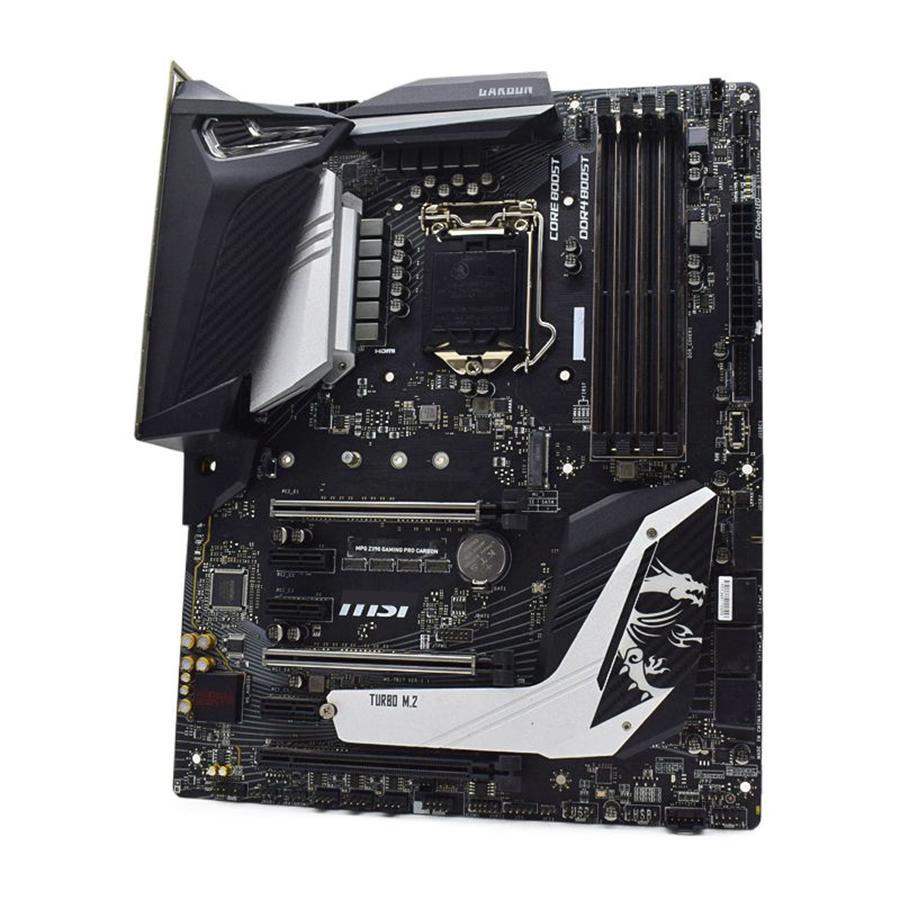 

Для материнської плати Msi Mpg Z390 Gaming Pro Carbon Intel 1151 Ddr4