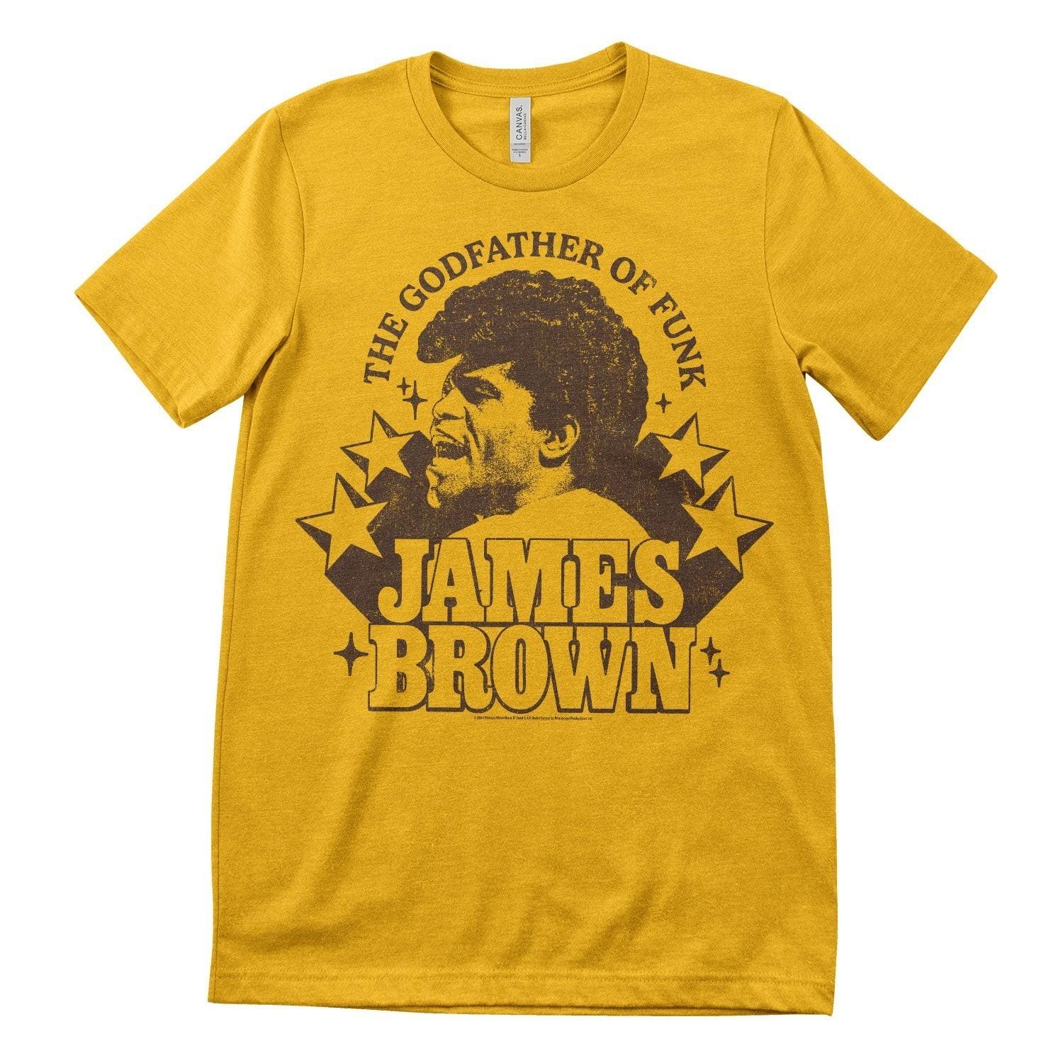 Officially Licensed James Brown The Godfather Of Funk Mens T-Shirt M