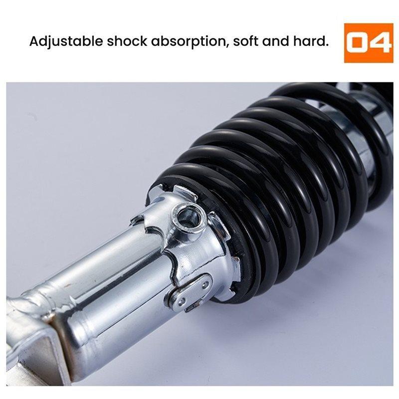 Replacement Rear Shock Absorber With Spring For Motorcycle 300MM 3000LB Steel Alloy Waterproof For JOG 100