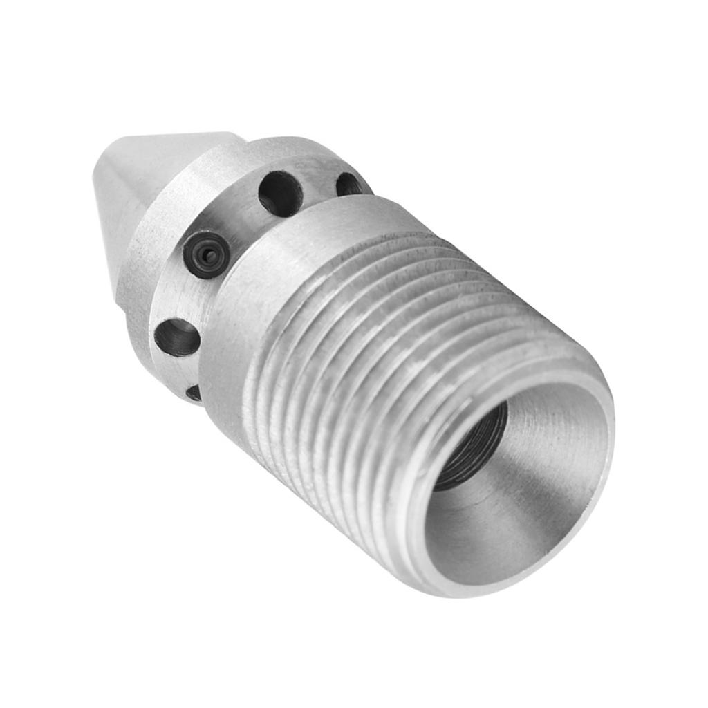 Pressure Washer Jetter Nozzle Stainless Steel Sewer Jetter Nozzle 3/8BSP Male Thread High Pressure Cleaning Machine Accessories