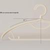 OIMG Non-slip Plastic Clothes Hangers (20 Pack)