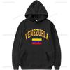 Venezuela Libre Sweatshirt Hasta El Final Con Venezuela Gift for Venezuelans Spring and Autumn Long Sleeve Men Pullovers