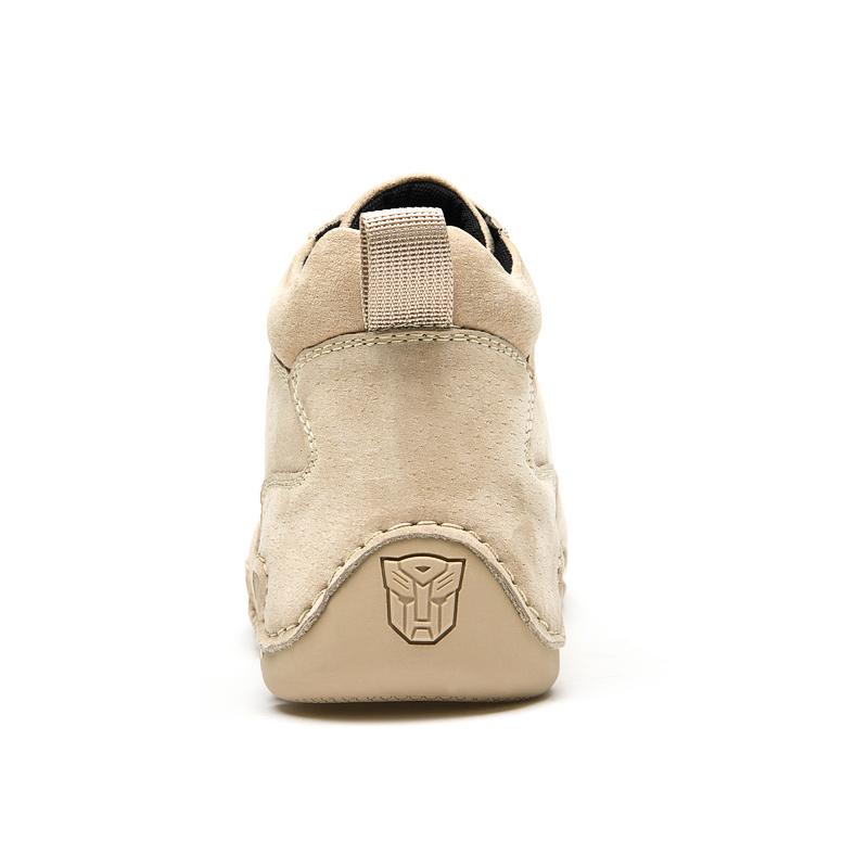 Scarpe Sportive da Uomo Nuove in Pelle per Esterno Scarpe Casual Stivali in Pelle da Lavoro