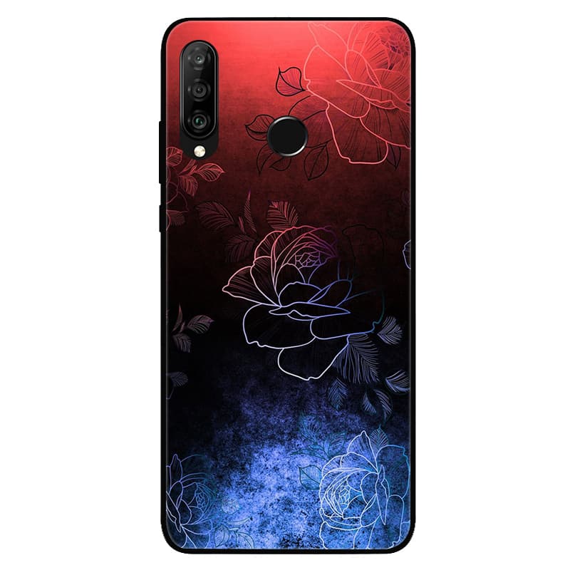For Huawei P30 Lite Case Cover 6.15 inch Soft TPU Phone Case For Huawei P 30 lite Bumper Cover For Huawei P30 lite Coques Fundas