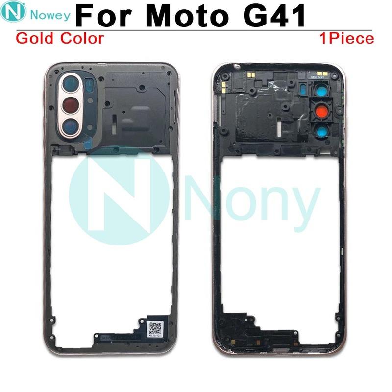 Neuer Mittelrahmen für Motorola Moto G31 G41 G42 Mittelrahmen Blende Mittelplatte Mit Kameralinse Ersatzteile