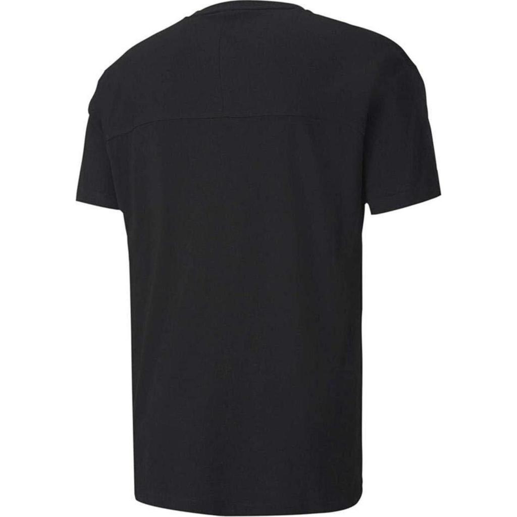 PUMA T Shirts Men's Black Crew Neck 596143-02