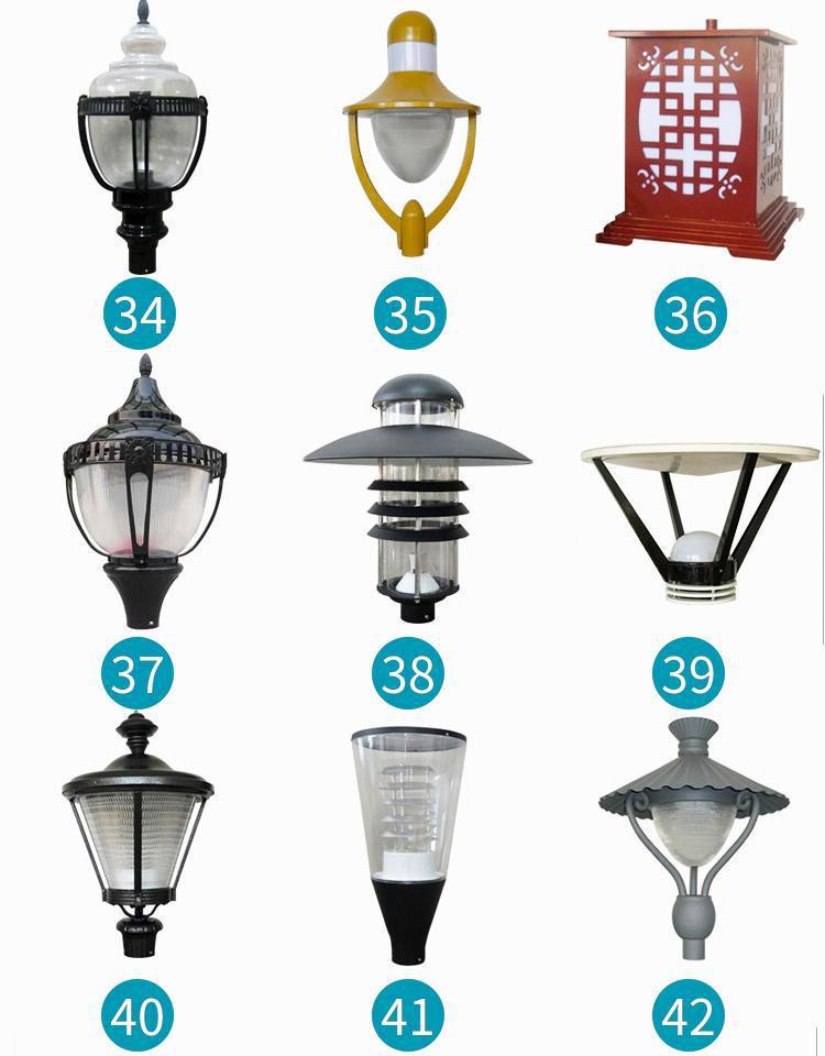 Rust-Proof 3m Courtyard Light Pole: Modern Landscape Street Light for Parks, Villas, Communities, and Households.