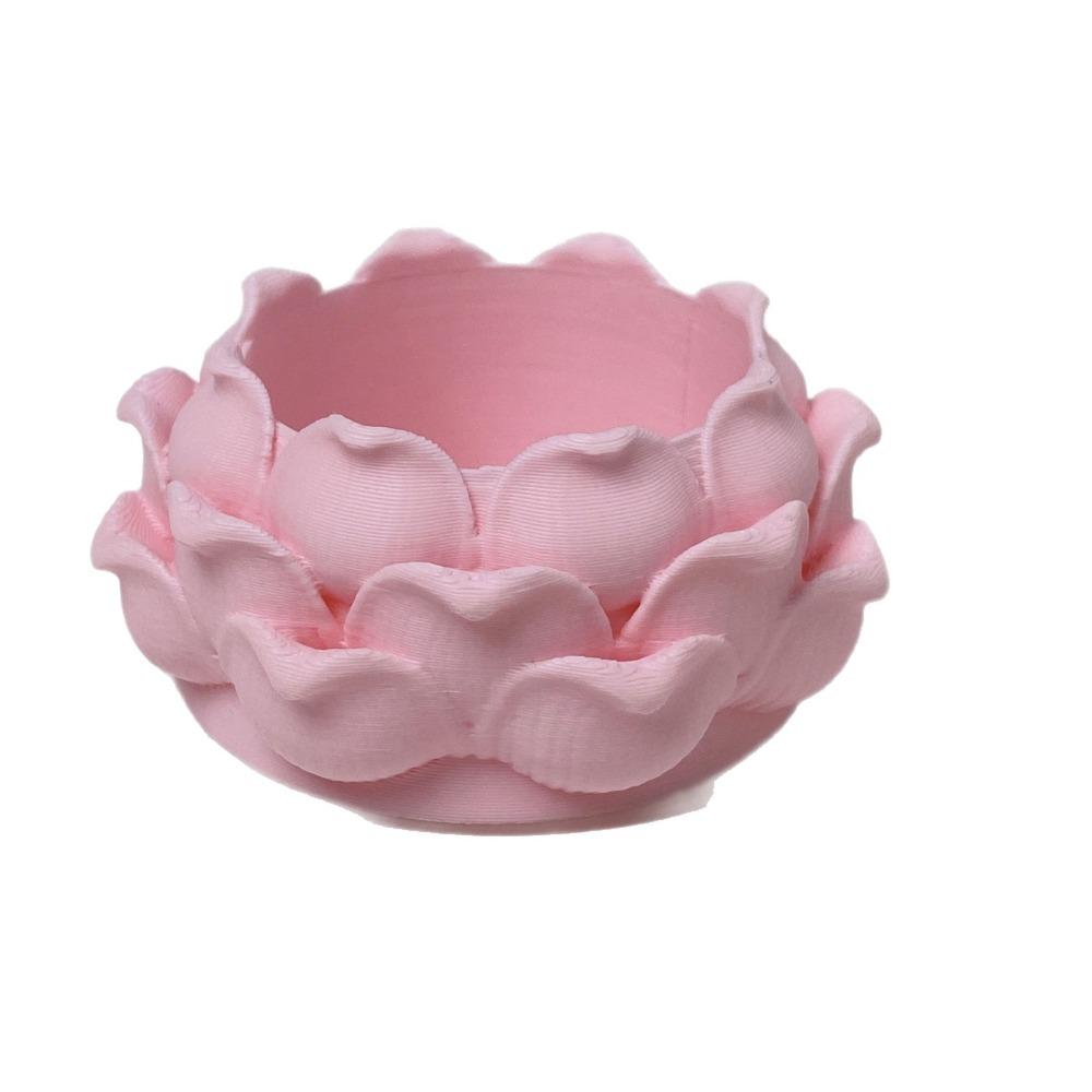 with Drainage Hole Succulent Plant Pot 3D Printed Jewelry Storage Box Flower Growing Pots Garden
