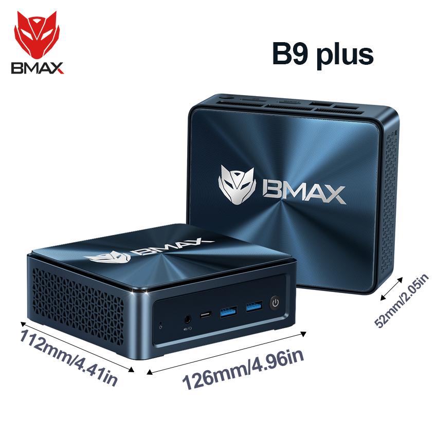 BMAX MNI PC B9 Plus  Intel 12th Gen Core i5-1250P 4,4 Ghz 24GB LPDDR5 RAM 512GB SSD WiFi 6 bluetooth 5,2 desktop Computer