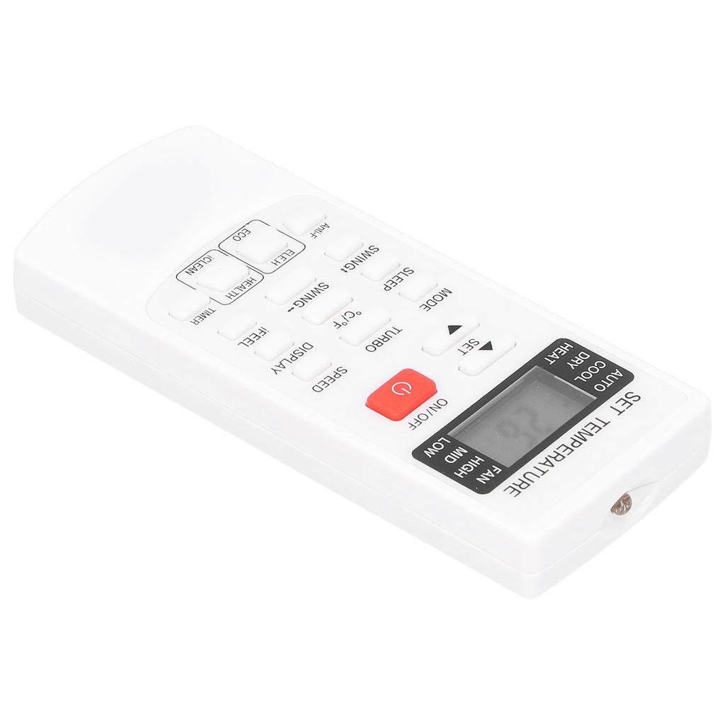 ABS Air Conditioner Remote Control Replacement Accessory Fit for AUX YKRH 102E White