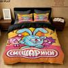 Smeshariki Bedding Quilt Set Quilt Cover Pillowcase Home Decoration Birthday Gift (1 * duvet cover + 2 * pillowcase, without core)