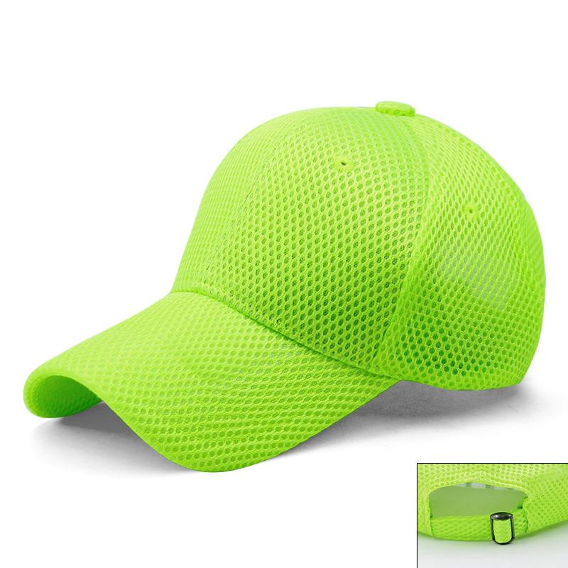 Cappello da Sole Traspirante in Rete da Uomo - Cappellino da Baseball High-Top per l'Estate con Visiera a Becco d'Anatra e Vestibilità Ampia per la Testa