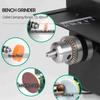 200W Dairesel Tezgah Testeresi Mini Tezgah Testeresi ve Bant Zımpara Değişken Hızlı 30mm Kesme Derinliği Ahşap Plastik Taş Metal Bıçak İçin