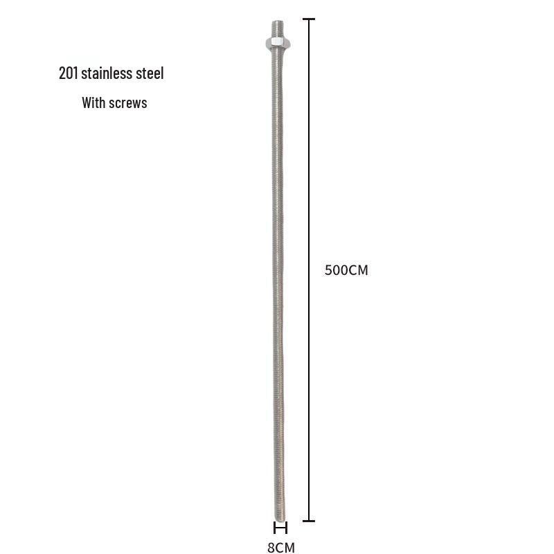 304 Stainless Steel M8/M10 Threaded Rod Bolt Stud