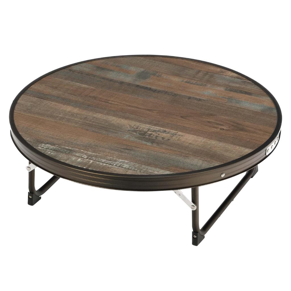 Captain Stag Outdoor Low 60cm Bistro Table, Table, Diameter, UC-612