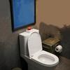 Solid Reliable Material Toilet Tank Press Button Household Toilet Button  Home Use