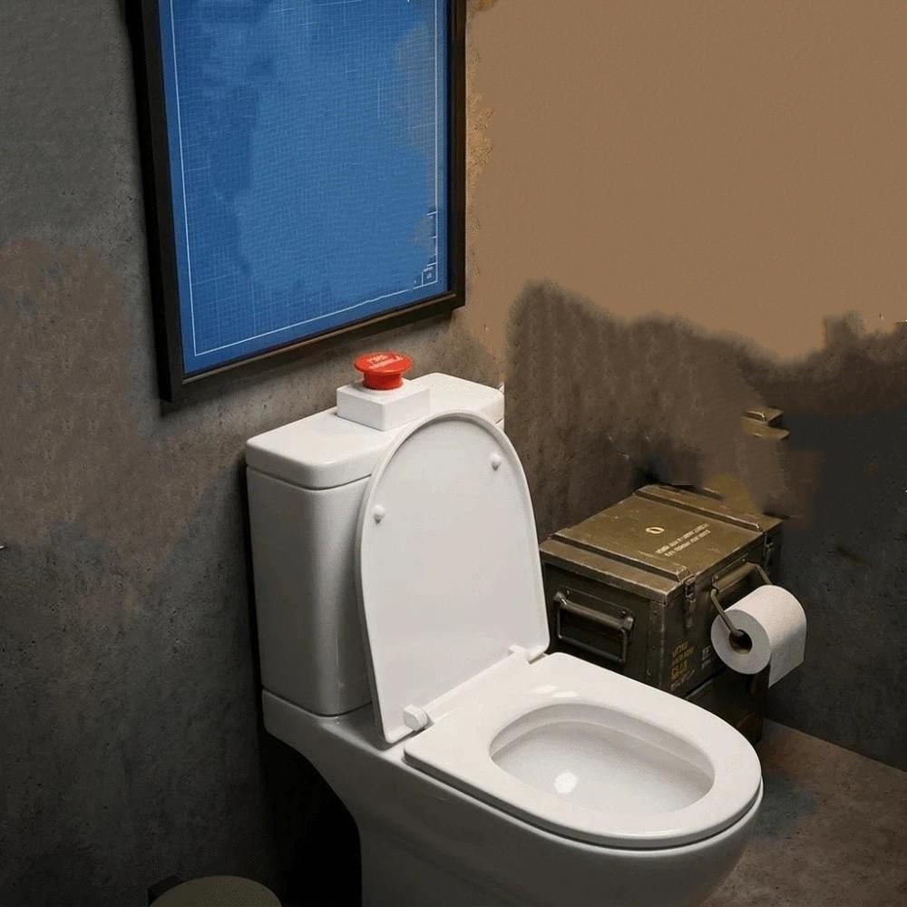 Solid Reliable Material Toilet Tank Press Button Household Toilet Button  Home Use