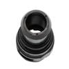 B45561240A Cooler System Heater Water Hose Connector Fit for Mazda 3 Protege Protege5 323 MX-3 RX-7 MX-6 626 MPV Black Plastic