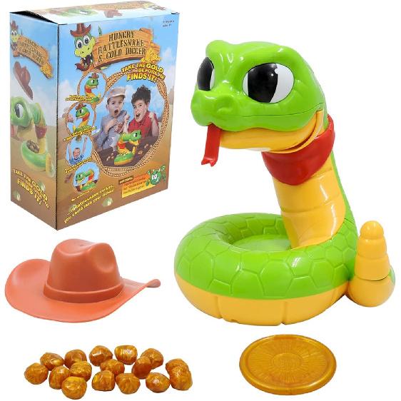 Electric Rattlesnake Toy Snake Scary Trick Toy for Kids Play