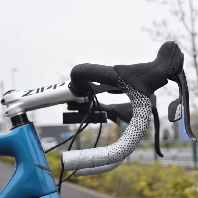 BBB Bicycle Bar Tape Reflective Ribbon 200x3cm Reflective Black/Silver BHT-17