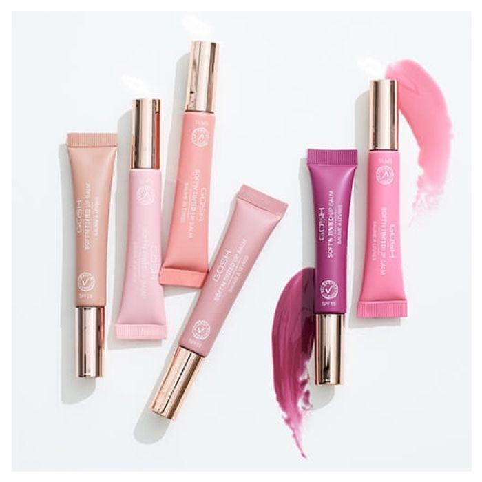 Getönter Lippenbalsam - GOSH - 006 Berry - LSF 15 - Vegan - Optimale Feuchtigkeitspflege