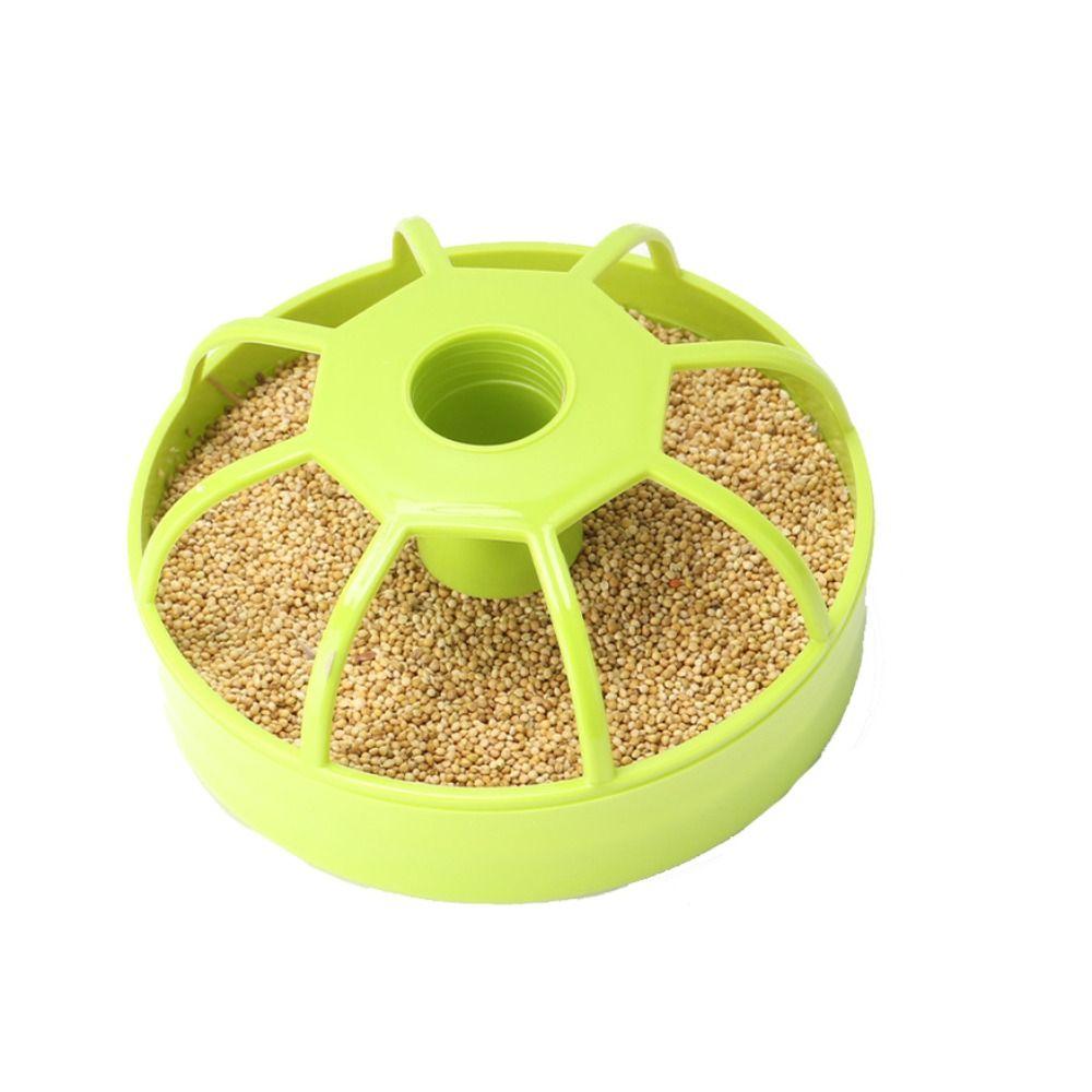 

2pcs Eight Grid Bird Feeder Convenient Bird Feeding Tray Pet Supplies Bird Feeding Box Food 2pcs