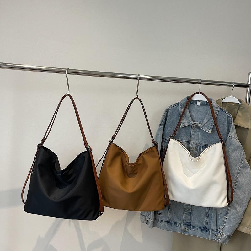 Female College Student Class Bag Shoulder Bag Large Capacity Female Bag New Trend Simple Tote Bag