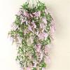 Fashionable New Simulation Plant Flower Wall Artificial Hanging Lavender Home Decoration Living Room Kitchen Bedroom Decoration