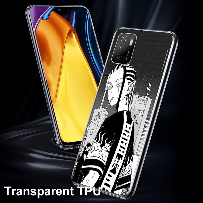 Tokyo Aevengers Black Anime Cover Phone Case For Xiaomi Poco F7 Ultra X7 X6 X5 Pro M7 Redmi 15C 15 13C 13 12C 12 10C 10 9A 9C 9T