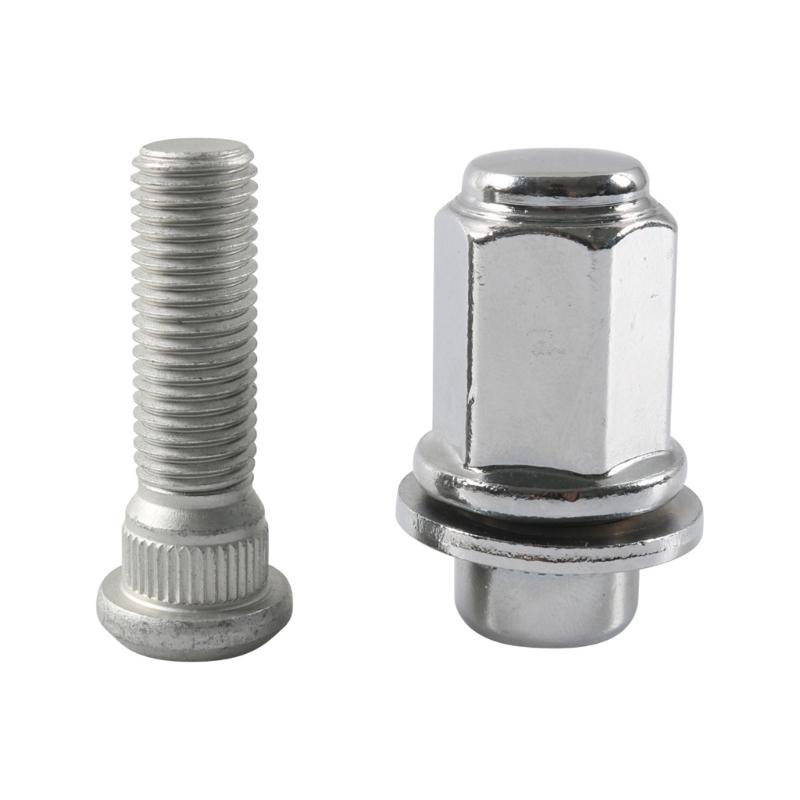 Wheel Lug Stud + Lug Nut Set For ES300 SC400 90942-01058 90942-02049 Secure Fastening System