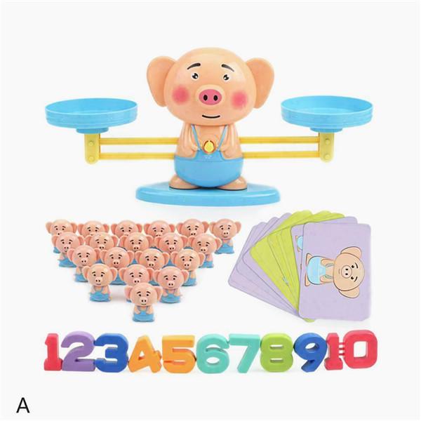 Children Monkey Dog Balance Cool Math Game Fun Learning Educational Toy Gift for Kids Boy 