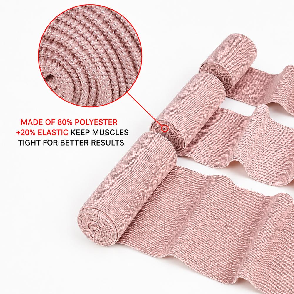 Sports Bandage Wrap Elastic Bandage Portable High Elasticity Breathable Comfortable Sports Tape Wrist Ankle Foot Knee Support