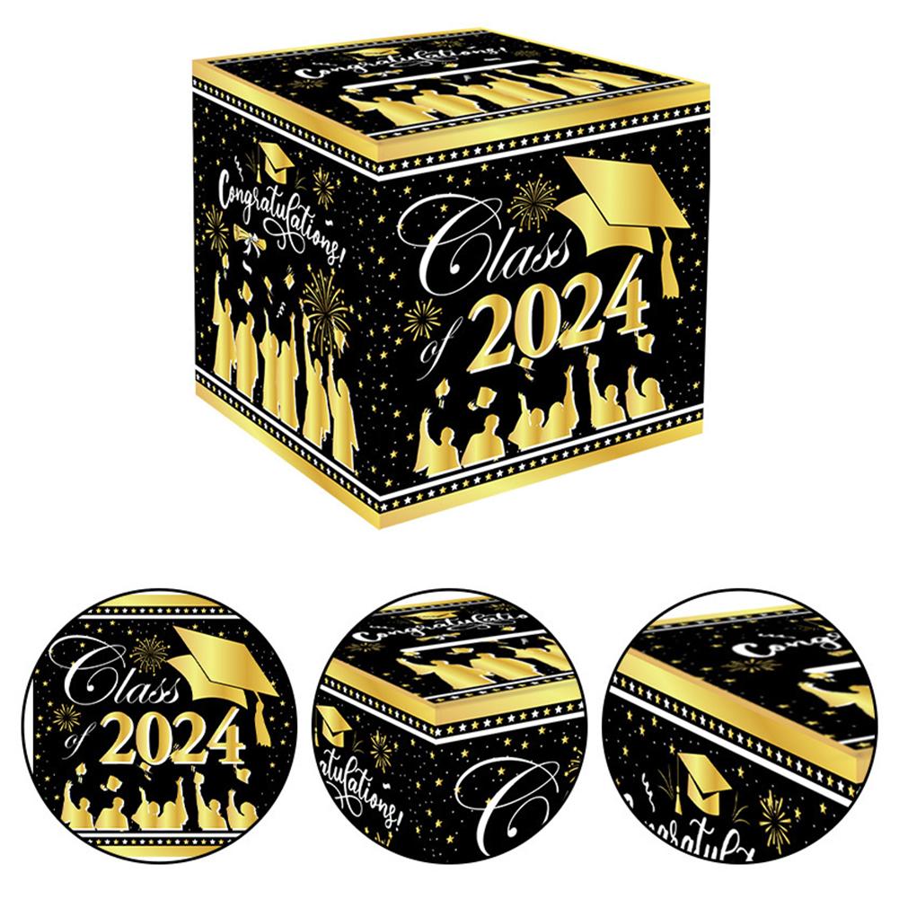 2025 Graduation Money Box Pull Cash Gift Box with Pull Out Card Money Clip Cash DIY Set Multifunctional for Graduation Favors