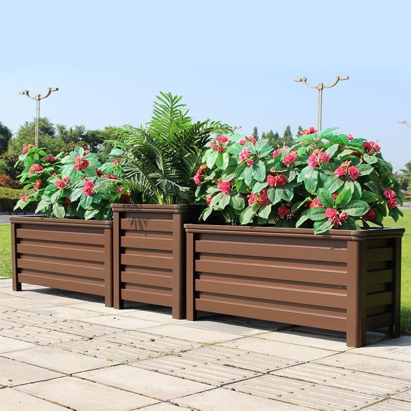 Outdoor Aluminum Alloy Planter Box