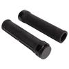 2 Pcs Handlebar Grips Shockproof Anti Slip Texture Soft Comfortable Black Mountain Bike Grips for