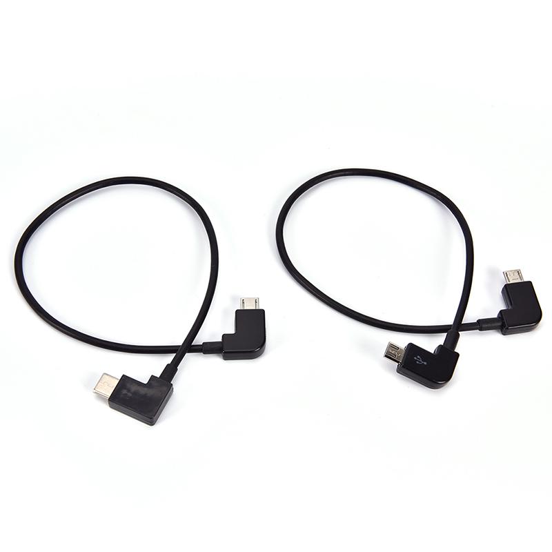 4" Left Angle Micro Usb To Type C Otg Cable For Portable Digital Dac Amplifier
