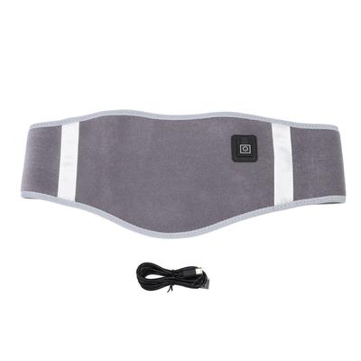 Heated Waist Belt With Mesh Bag Carbon Fibre Electric Heating Pad 3 Temperature Control Heating