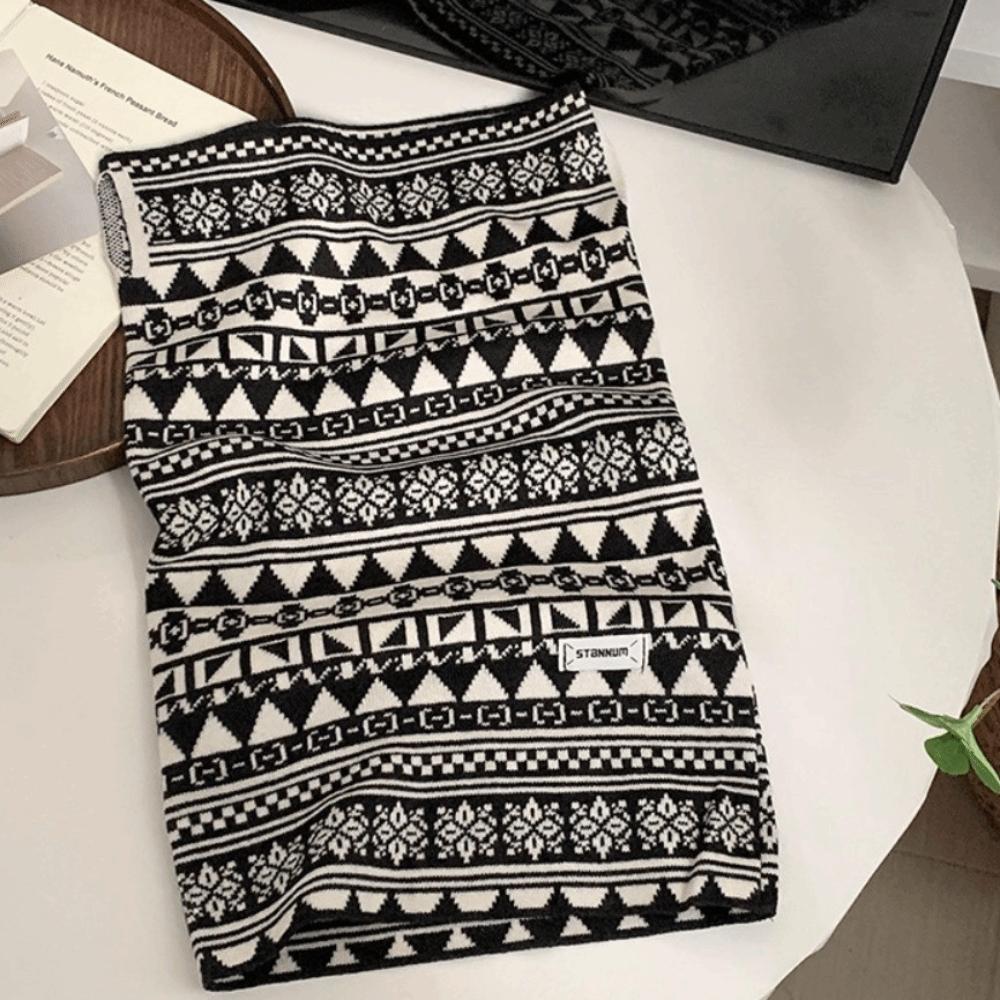 Flower Winter Cycling Thermal Mask Polka Point Pullover Cap Sacrf Earhook Neck Warmer  Female