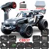 JJRC C8837 C8838 1/14 RC Car 4WD 2.4G Remote Control Car High Speed Off-road LED RC Truck Smart RC Toys Hobby As Gift