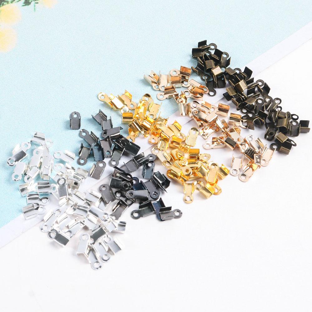 Leather Rope Clip Clip Clip Line Clip Tongue Bag Buckle Bracelet Buckle Jewelry Material Diy Necklace Jewelry Accessories