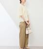 ROPE PICNIC Knit Pullover with Ripple Natural Women's Collar, GDM45030, (16)